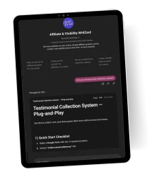 Affiliate & Visibility GPT