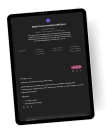 Email Course Architect