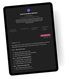 Hook & Headline Generator