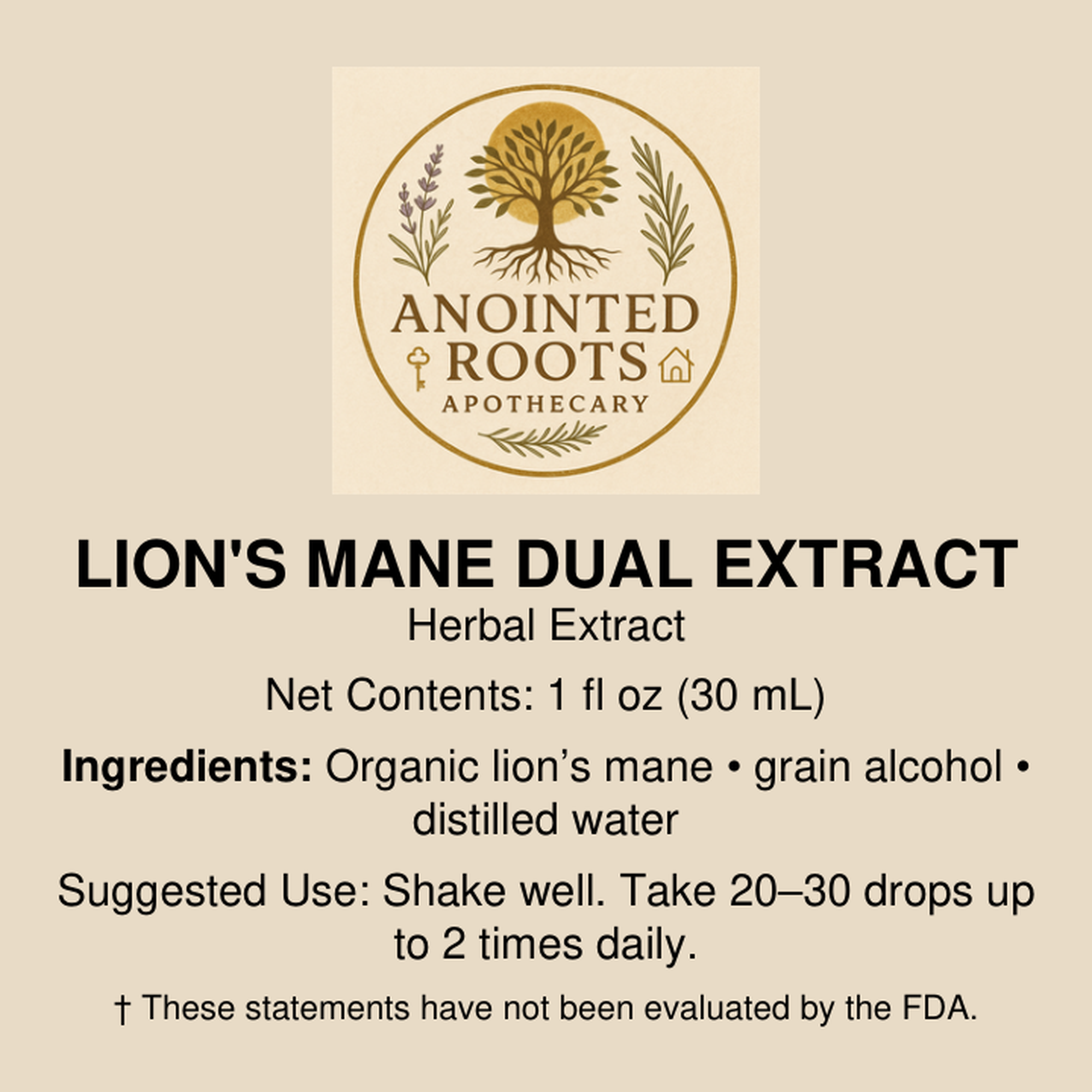 Lion's Mane Dual Extract