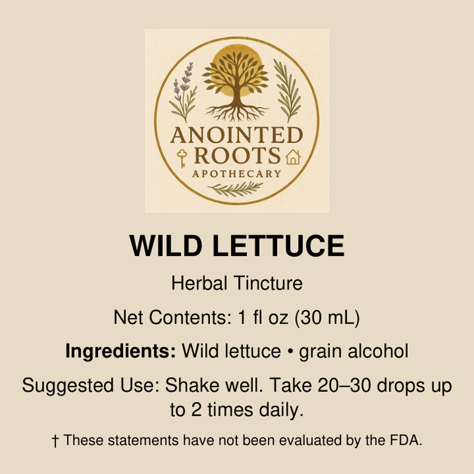 Wild Lettuce Tincture