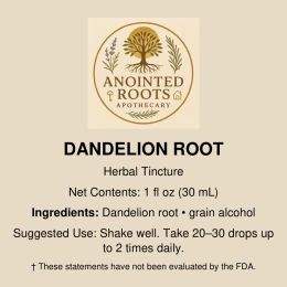 Dandelion Root Tincture