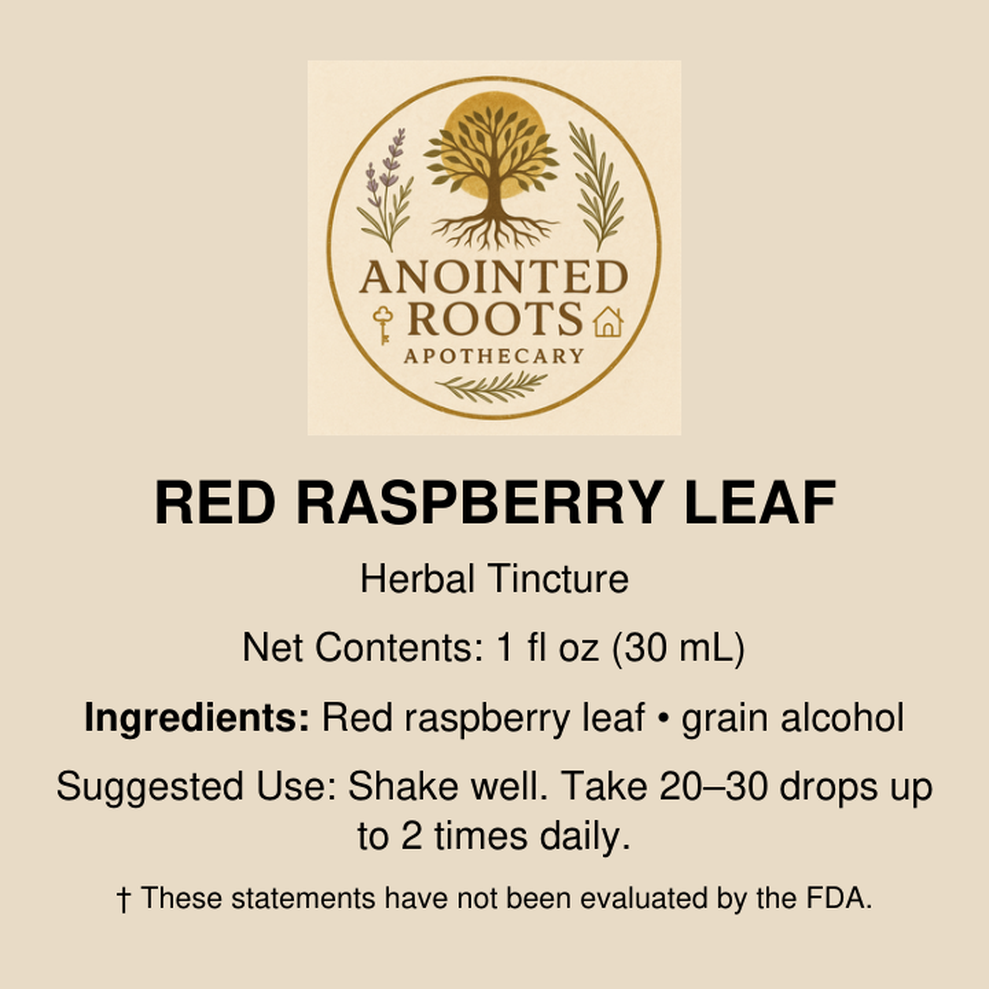 Red Raspberry Leaf Tincture