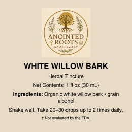 White Willow Bark Tincture