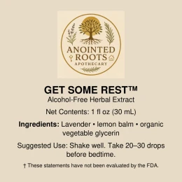 Get some rest Glycerite