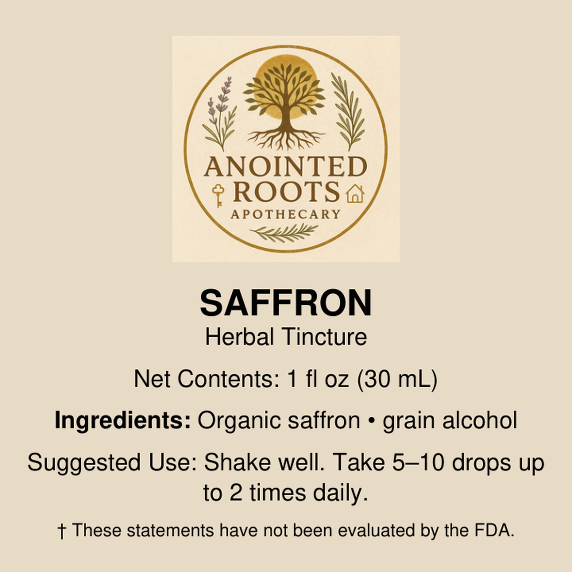 Saffron Tincture