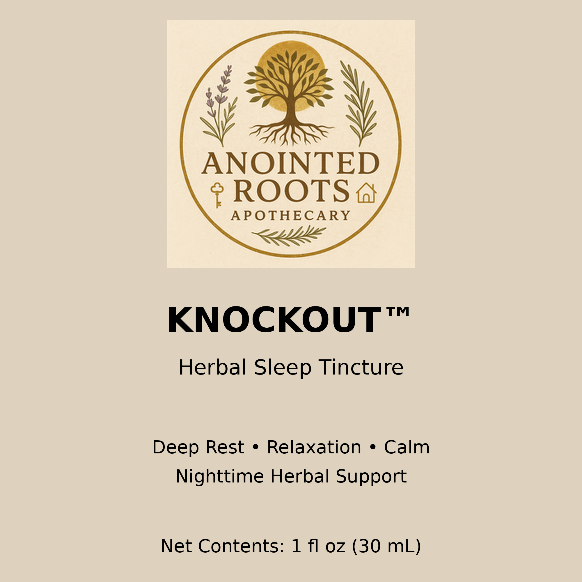 Knockout Sleep Tincture
