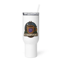 Signature Brew Travel mug with a handle