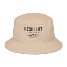 Organic bucket hat