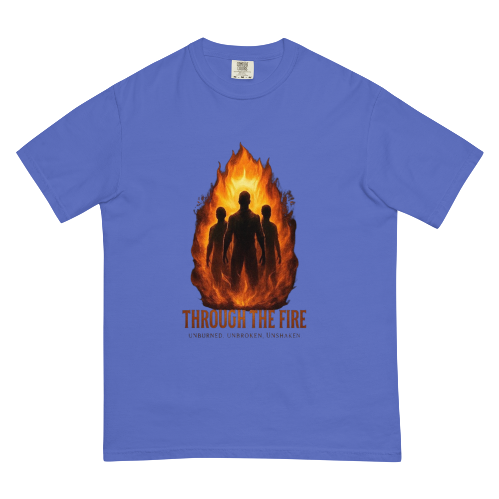 Unisex garment-dyed heavyweight t-shirt
