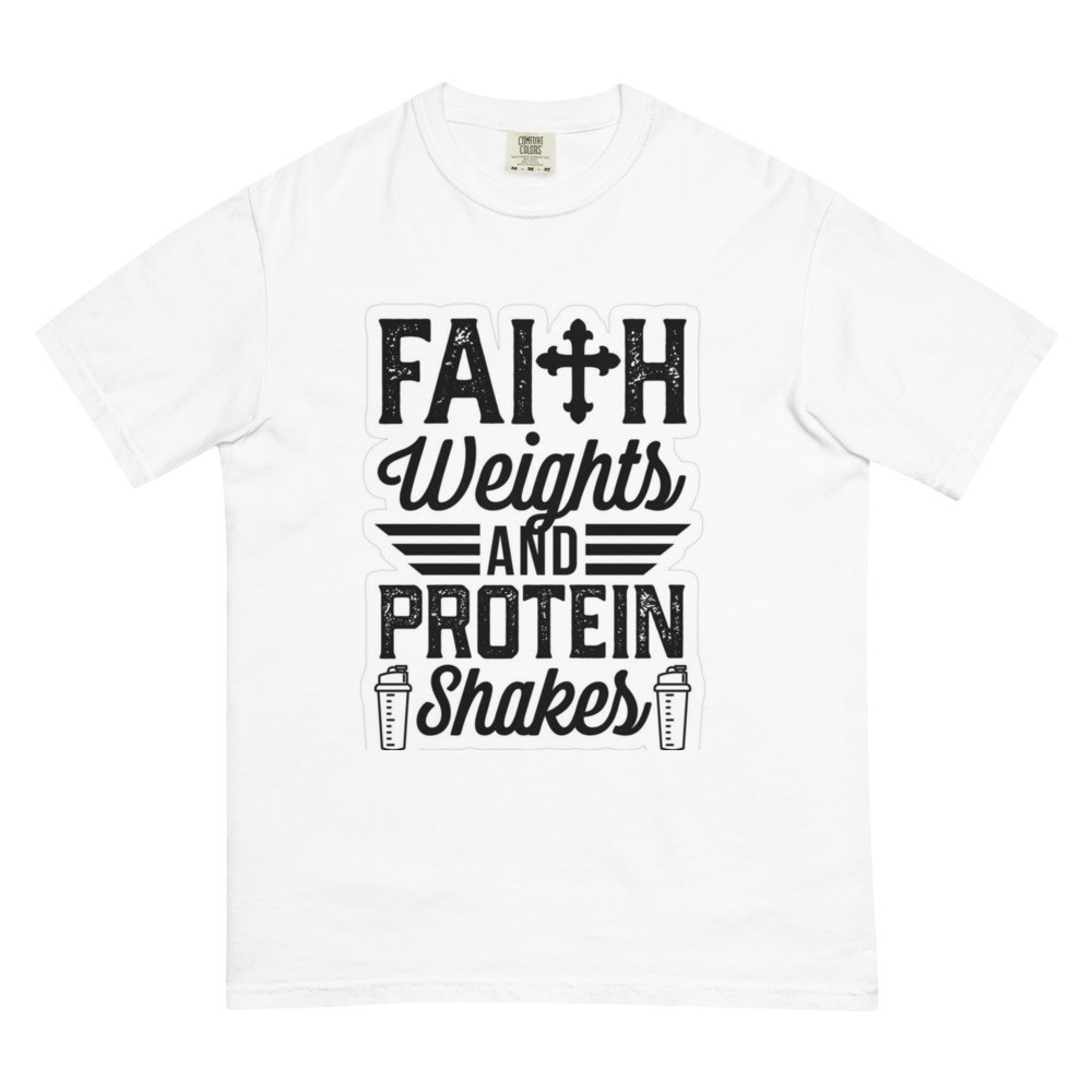 Unisex garment-dyed heavyweight t-shirt