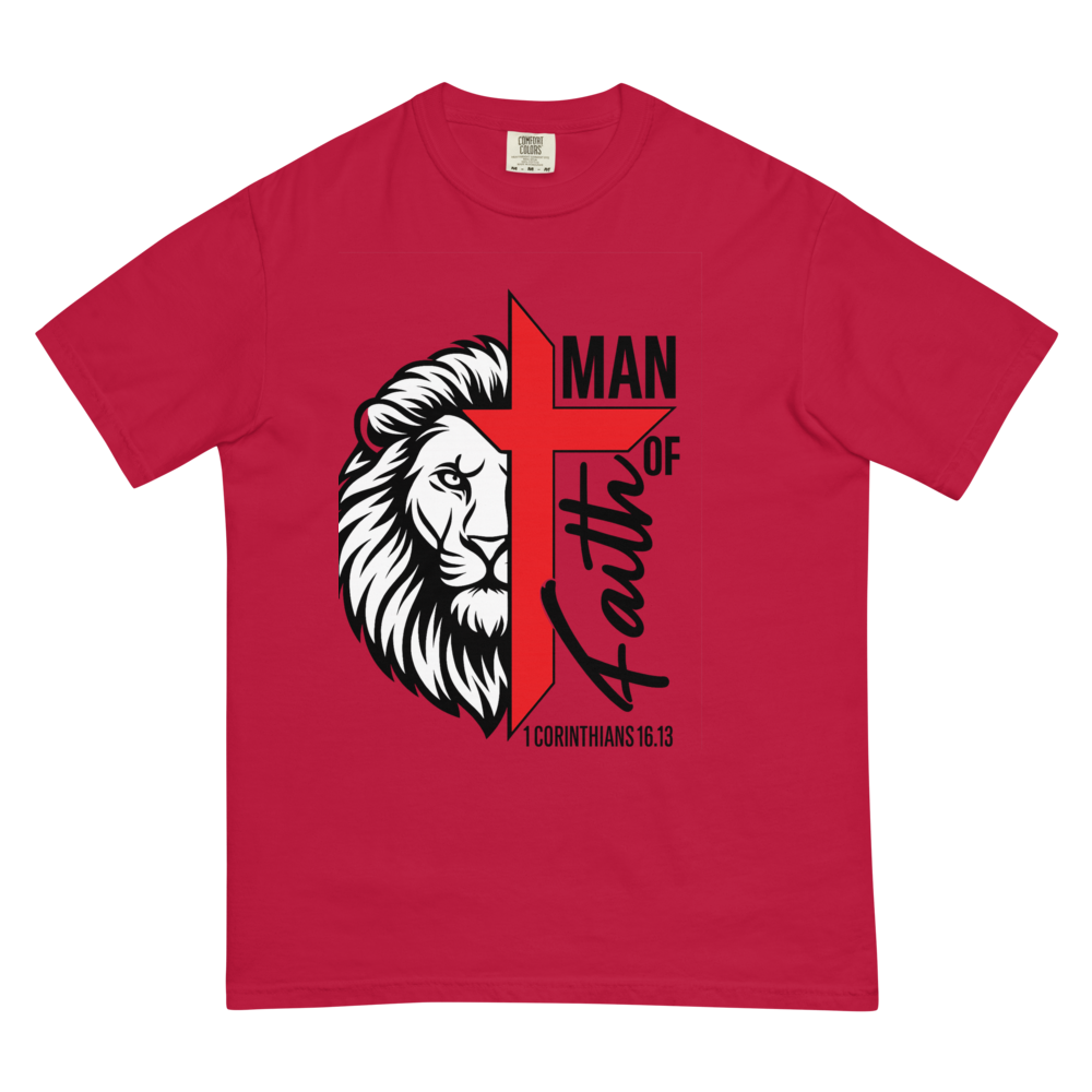 Unisex garment-dyed heavyweight t-shirt