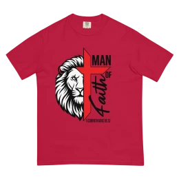 Unisex garment-dyed heavyweight t-shirt