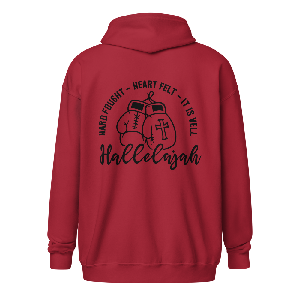 Unisex heavy blend zip hoodie