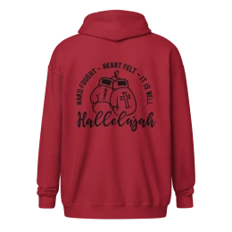 Unisex heavy blend zip hoodie