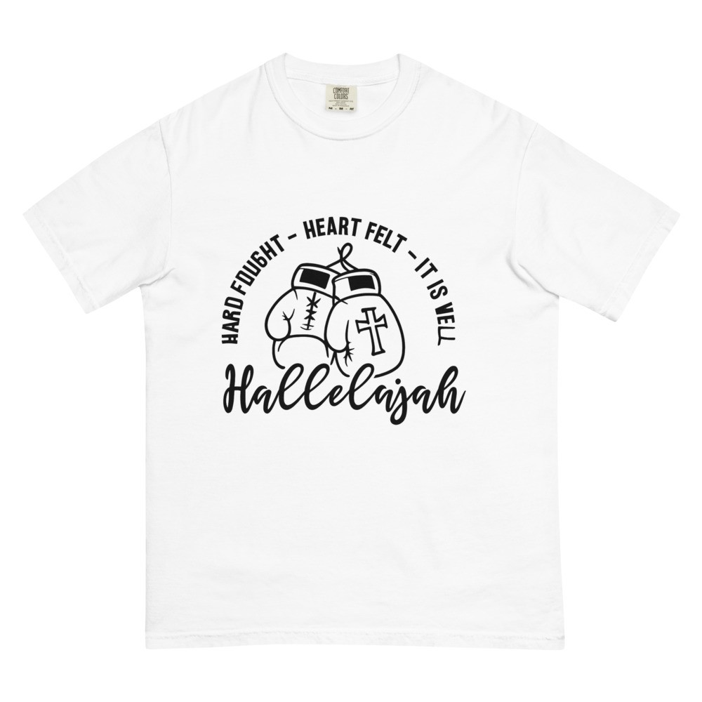 Unisex garment-dyed heavyweight t-shirt