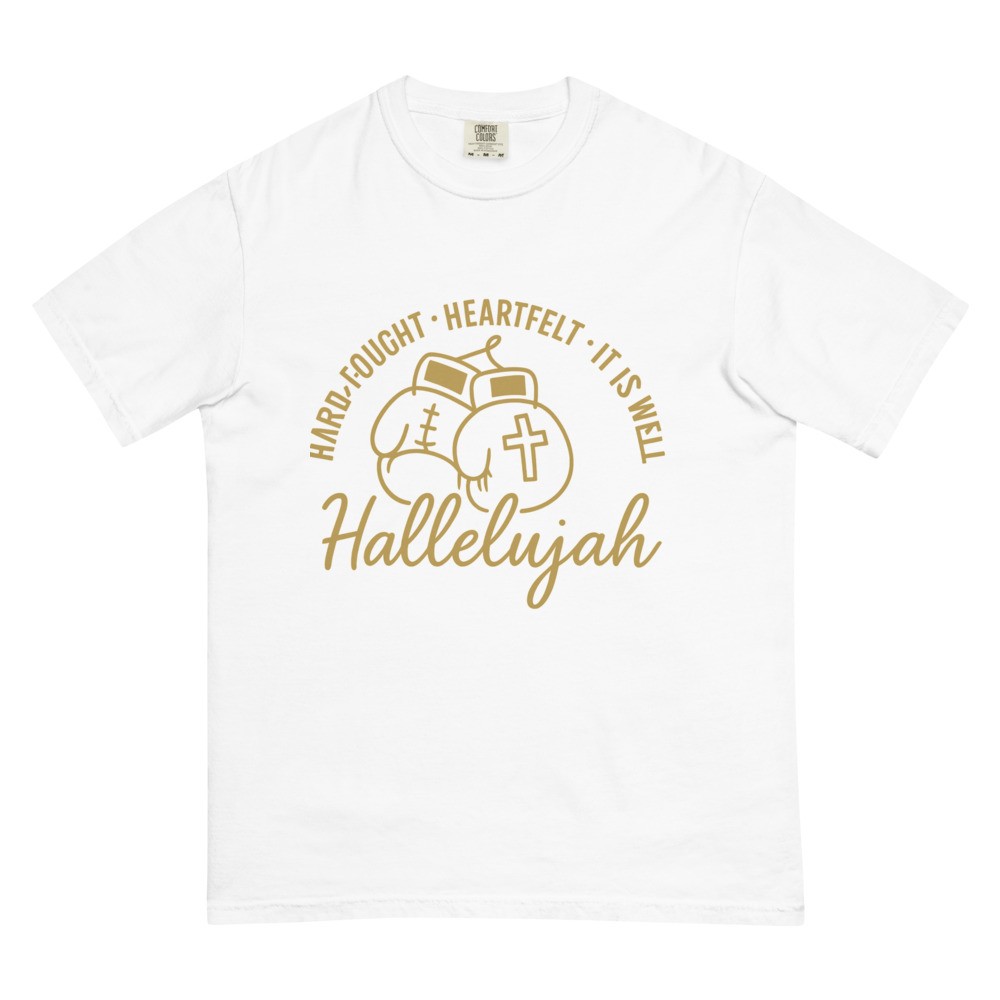 Unisex garment-dyed heavyweight t-shirt