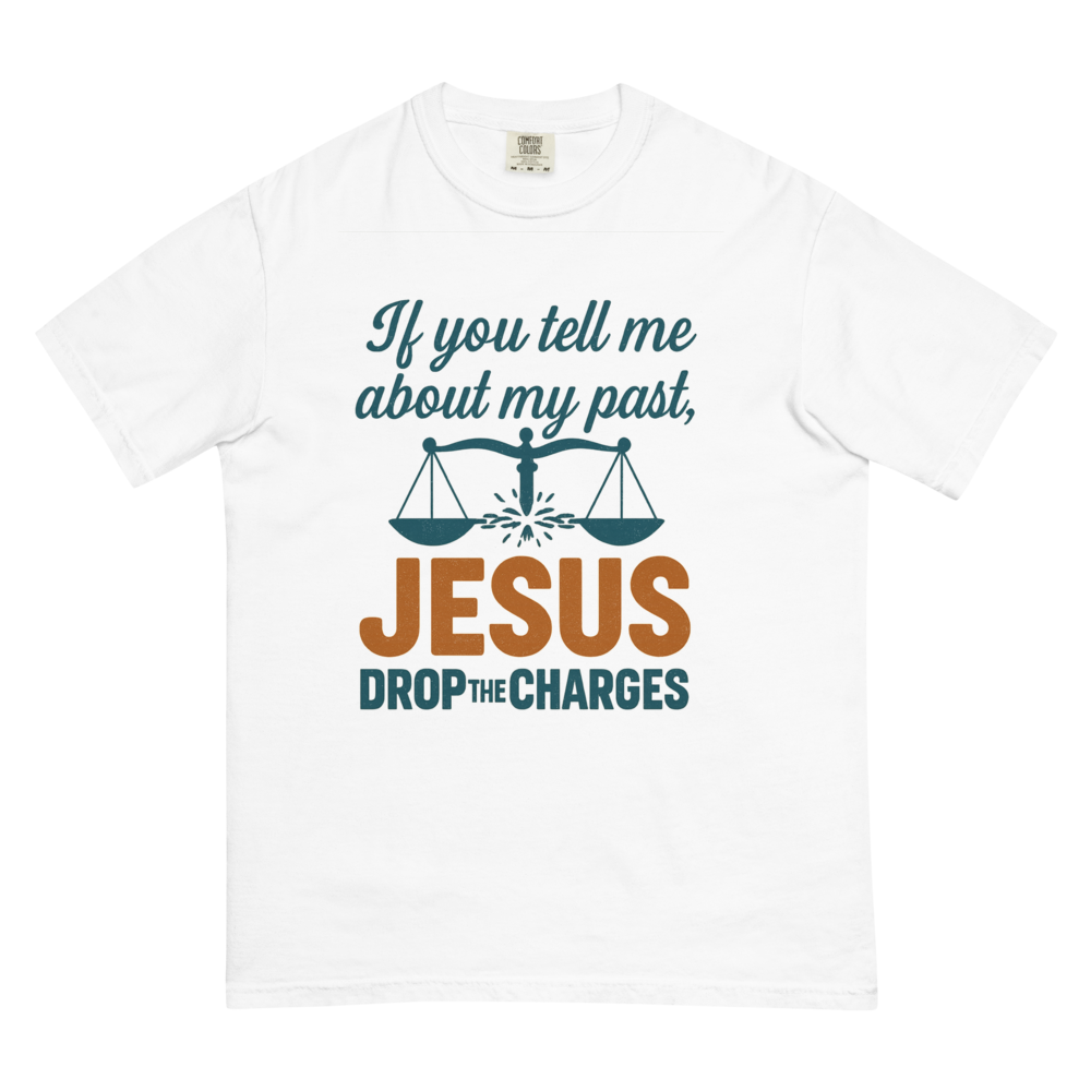 Unisex garment-dyed heavyweight t-shirt