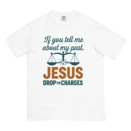 Unisex garment-dyed heavyweight t-shirt