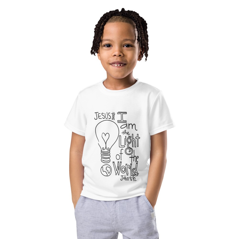 Kids crew neck t-shirt