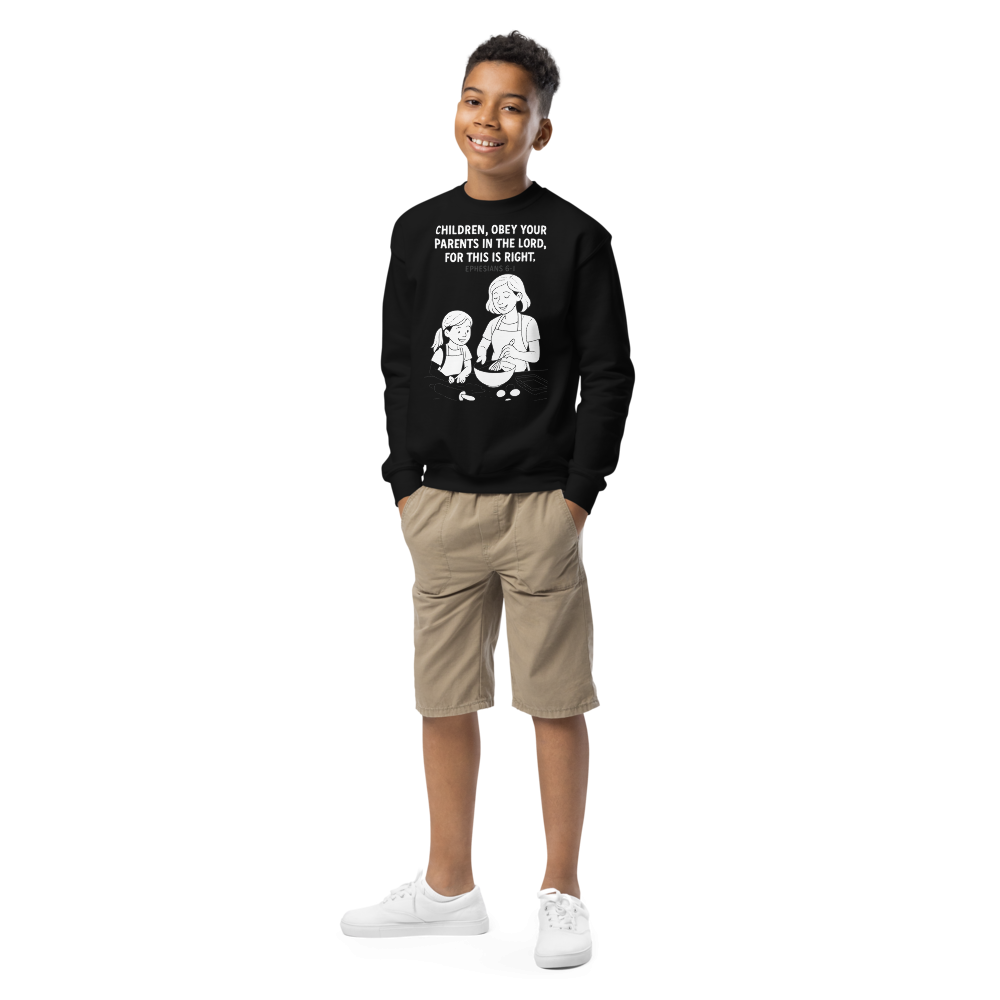 Youth crewneck sweatshirt