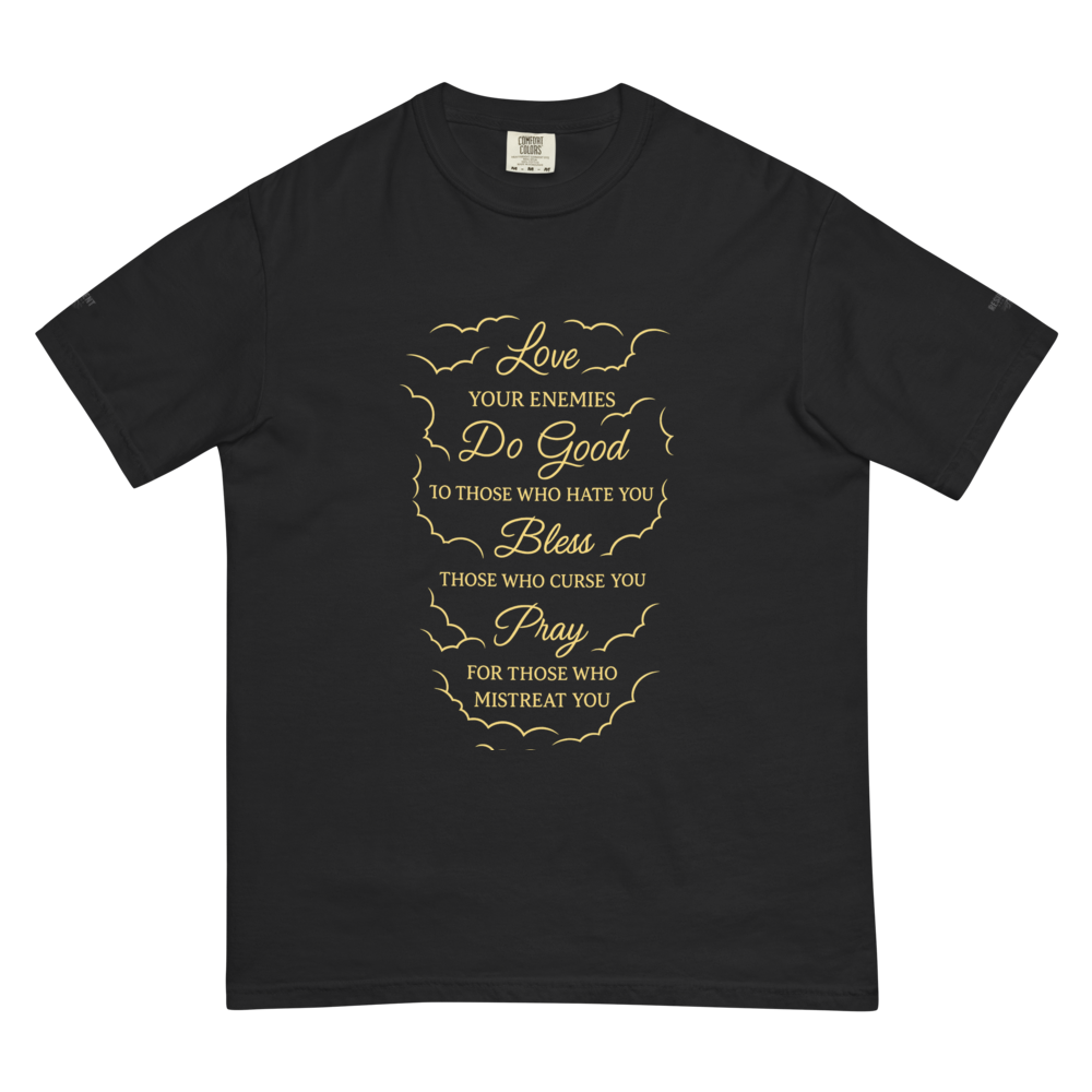Unisex garment-dyed heavyweight t-shirt