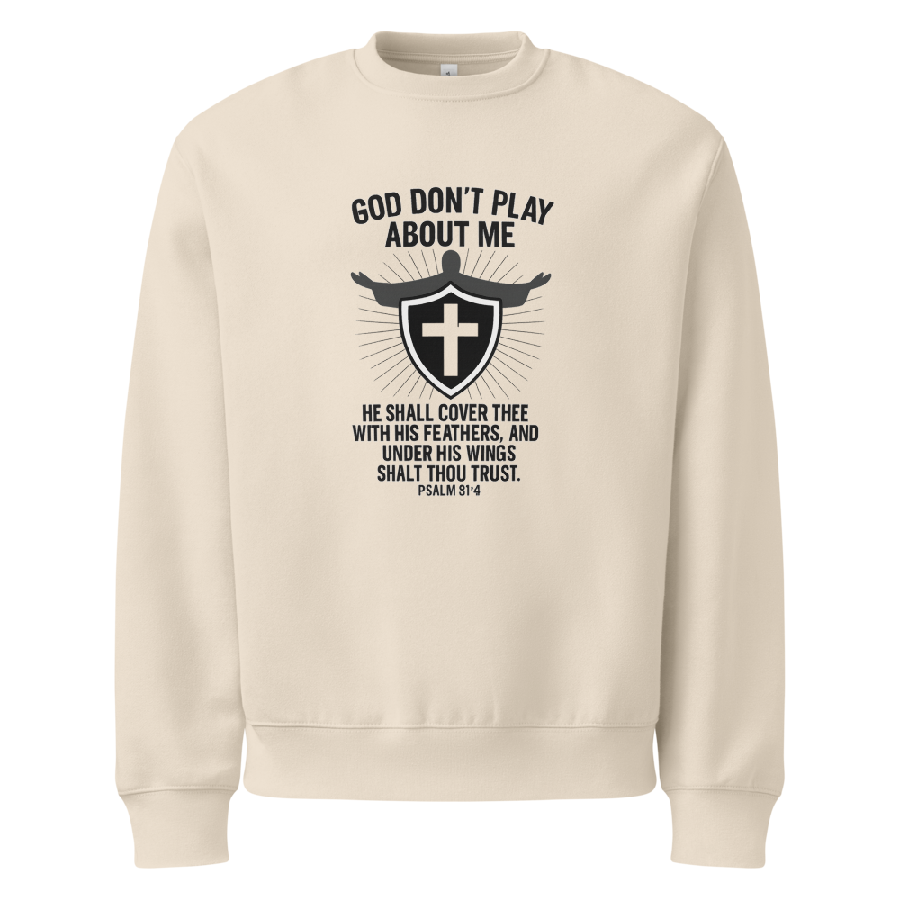 Oversized heavyweight sweatshirt