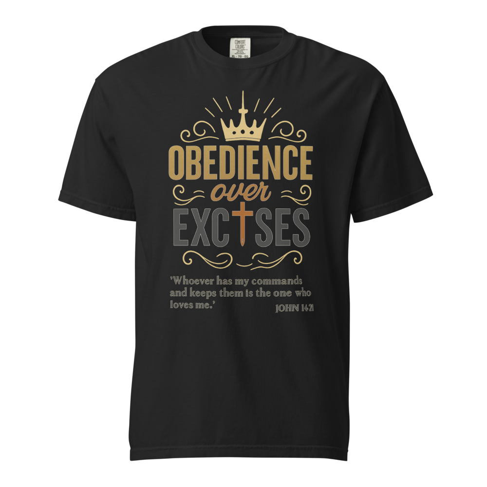 Unisex garment-dyed heavyweight t-shirt