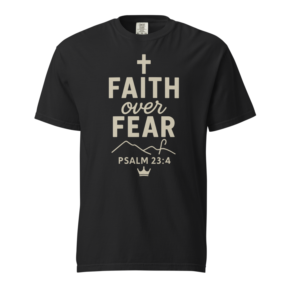 Unisex garment-dyed heavyweight t-shirt