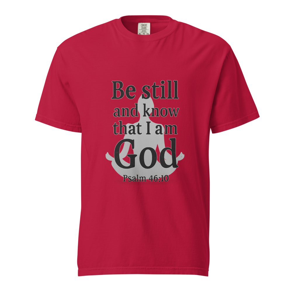 Unisex garment-dyed heavyweight t-shirt