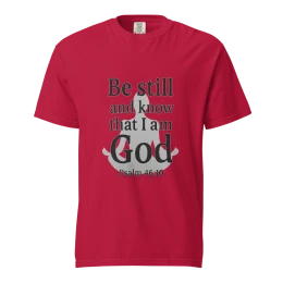 Unisex garment-dyed heavyweight t-shirt