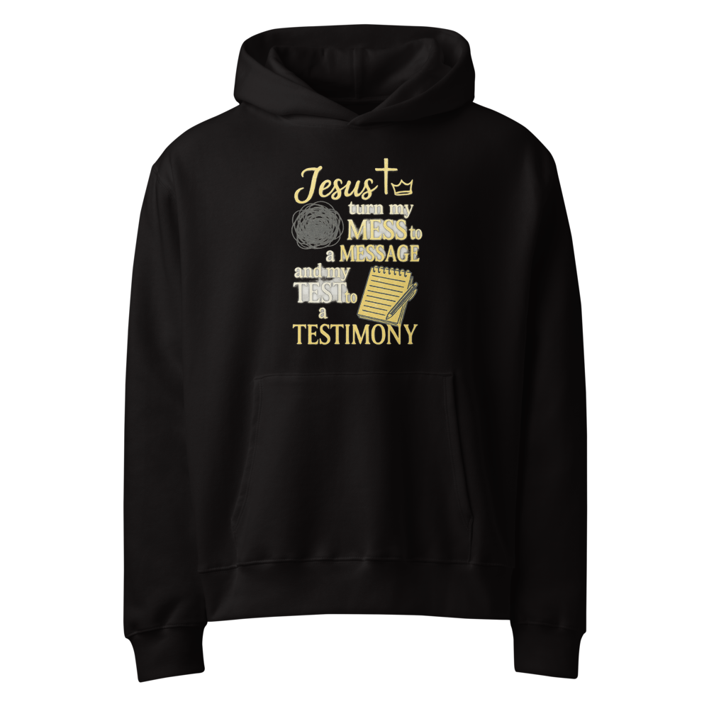 Oversized heavyweight hoodie