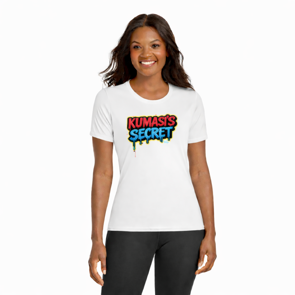 Kumasi's Secret Graphic Tee | Drip Comic Text T-Shirt