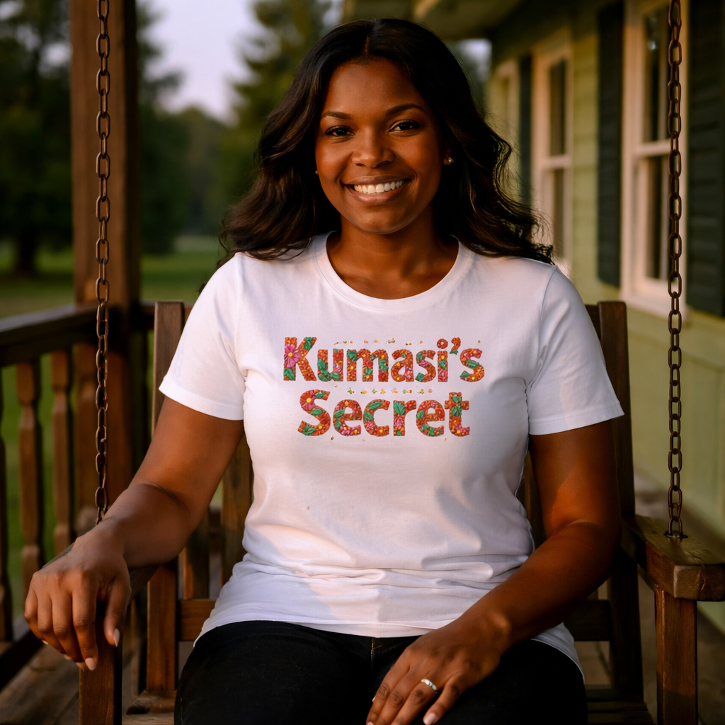 Kumasi's Secret T-Shirt | Floral Design