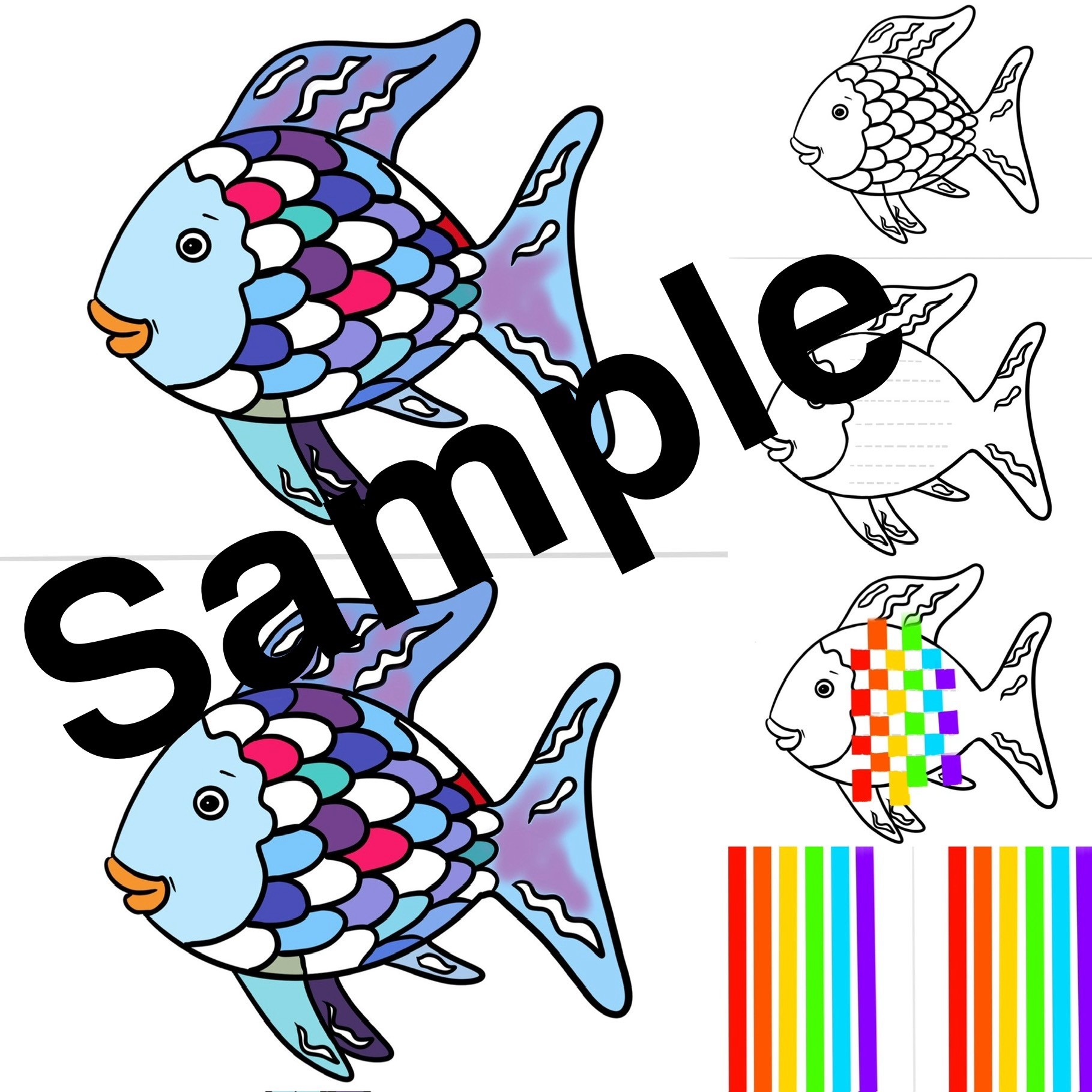 The Rainbow Fish Activity Sheets