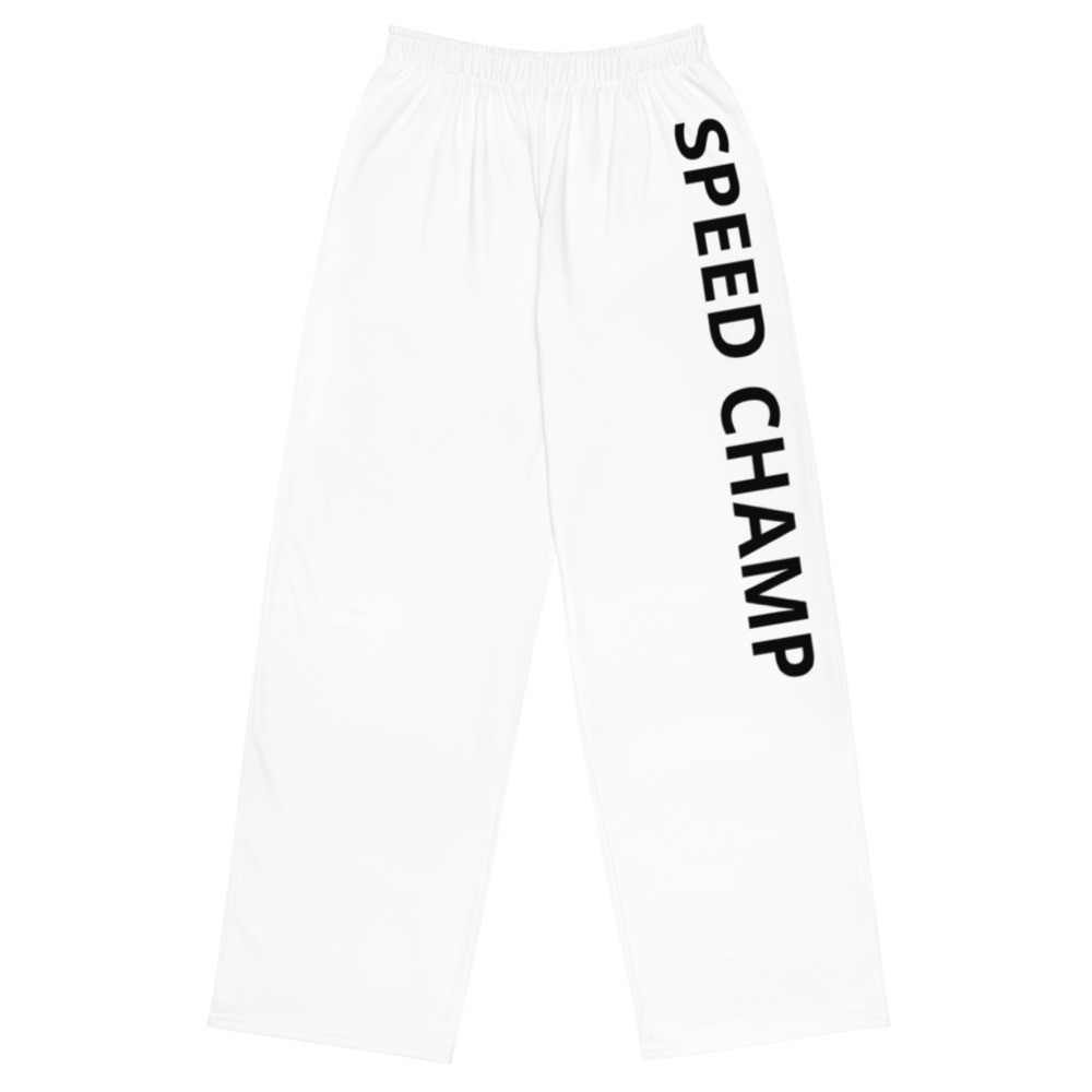 All-over print unisex wide-leg pants