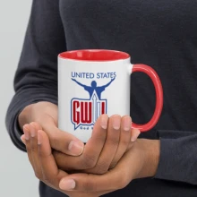 God Will Uplift - USA - Mug with Color Inside