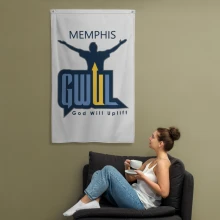 Represent Memphis - Vertical Flag
