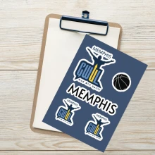 Represent Memphis - Sticker sheet