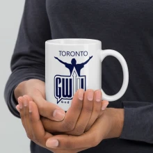 Represent Toronto - White glossy mug