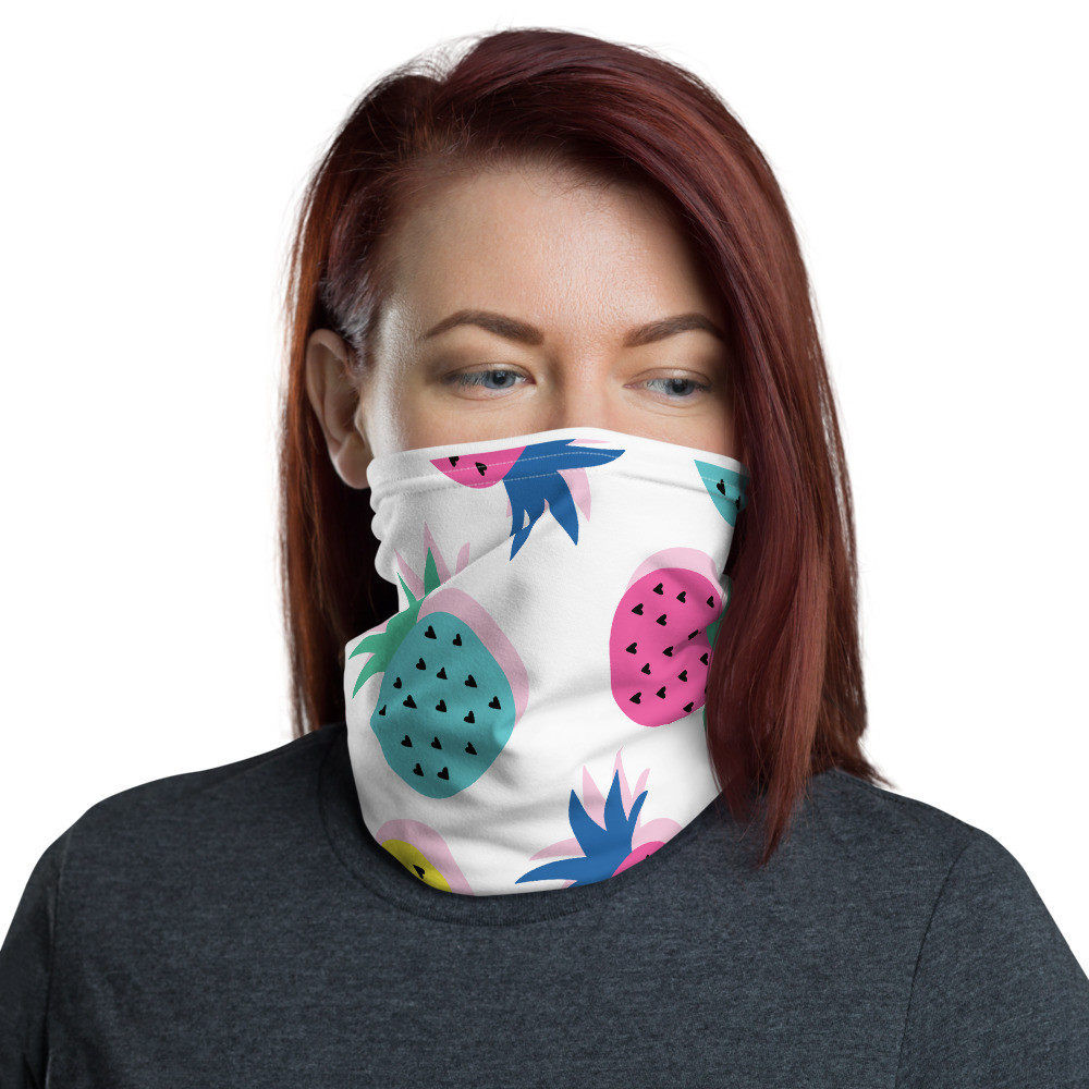 Pinapple Neck Gaiter & Face Mask