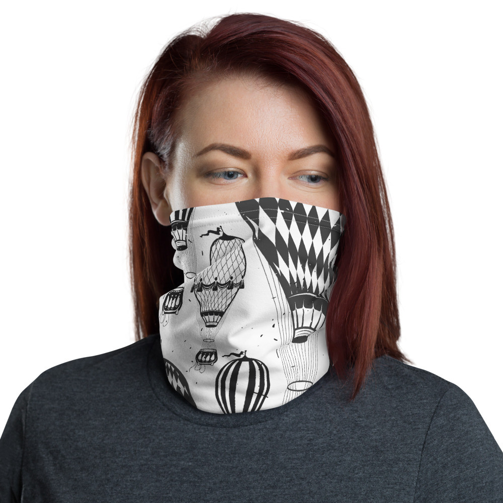 Hot Air Balloon Neck Gaiter & Face Mask