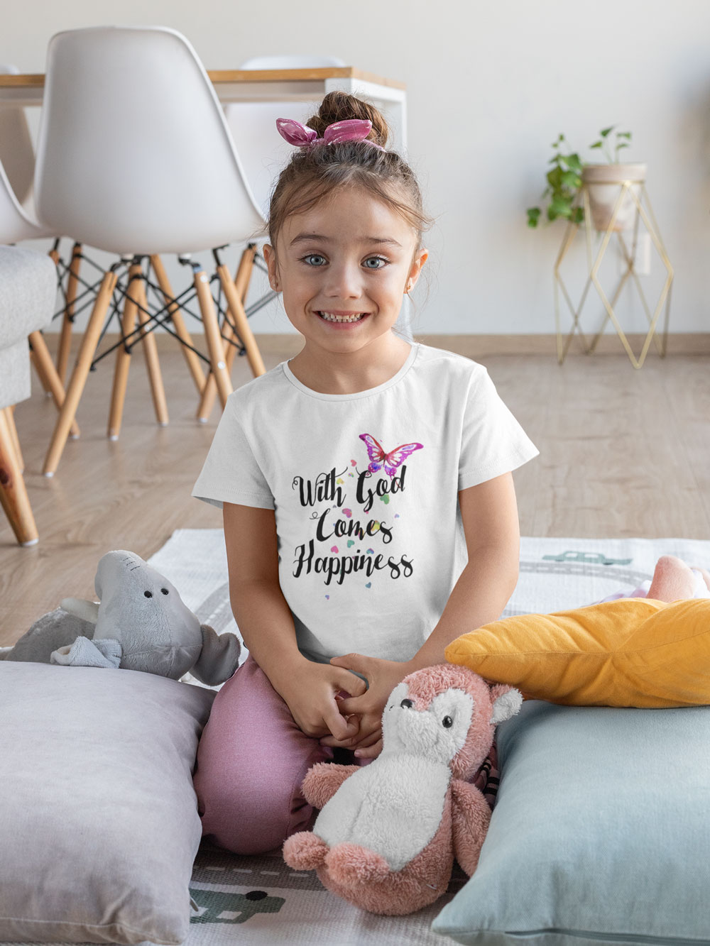 With God - Toddler Short Sleeve Tee