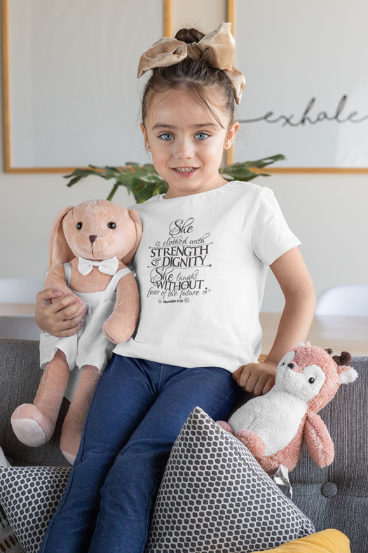 Proverbs 31 - Toddler Short Sleeve Tee