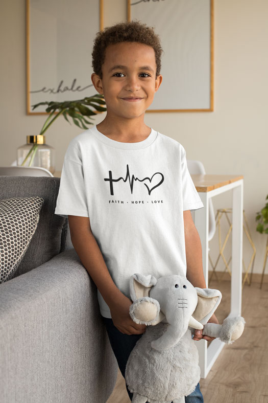 Faith Hope Love - Toddler Short Sleeve Tee
