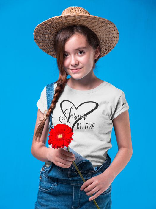 Jesus is Love - Youth Short Sleeve T-Shirt