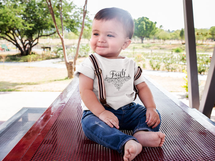 Faith - Baby Jersey Short Sleeve Tee