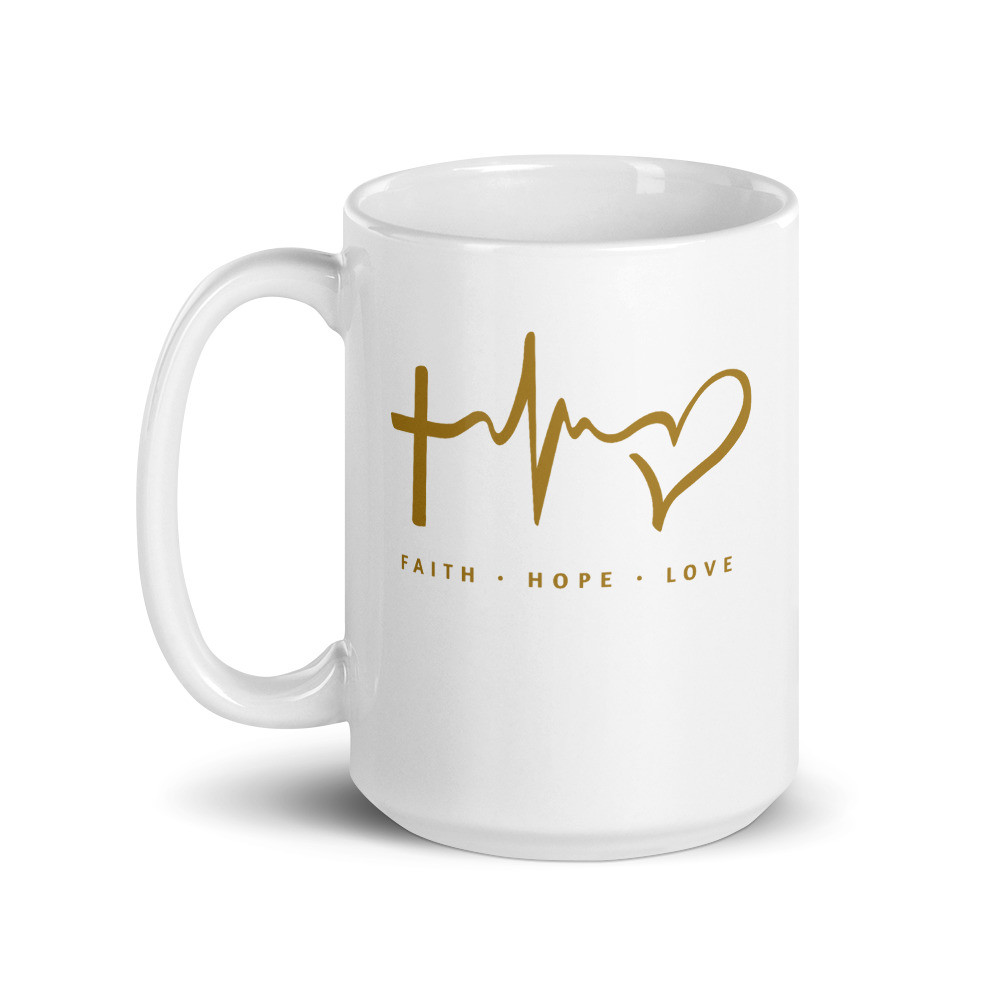 Faith Hope Love - Mug