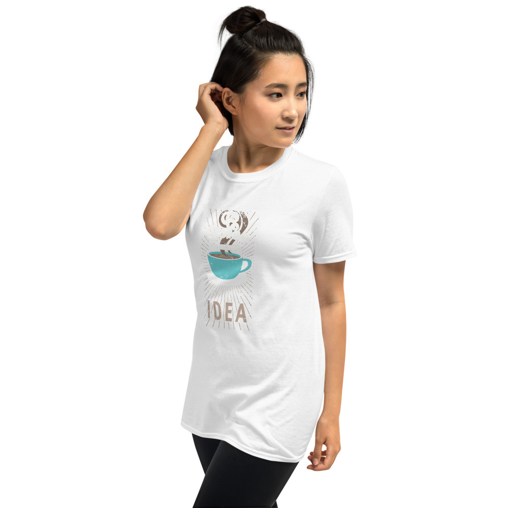 Coffee a good Idea Short-Sleeve Unisex T-Shirt