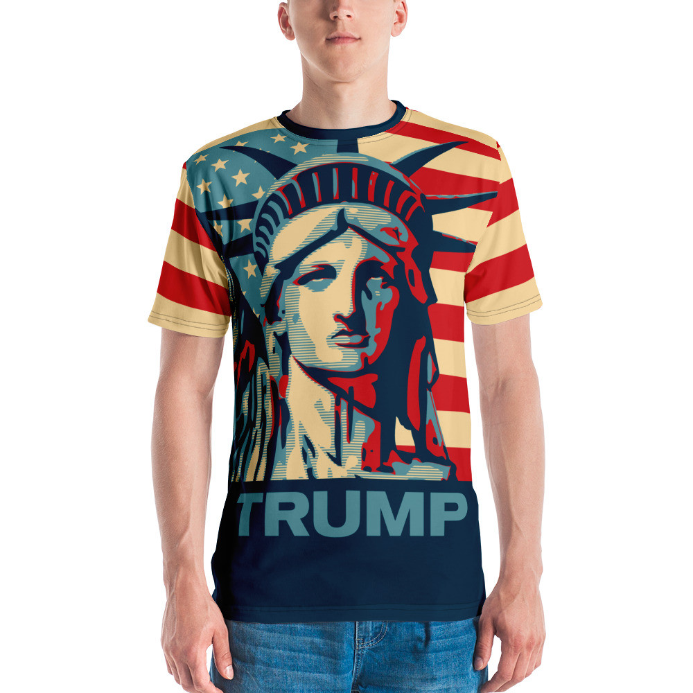TRUMP - Lady Liberty - Unisex All-Over Print Cut & Sew T-shirt